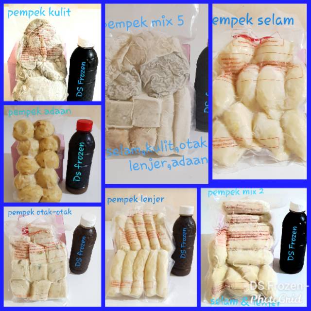 Pempek frozen Bujang Tuo by Farina isi 10-20 pcs