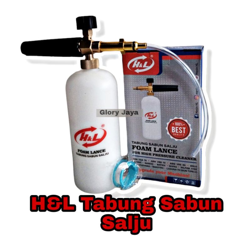 Tabung Sabun Salju Jet Cleaner/Foam Lance H&L