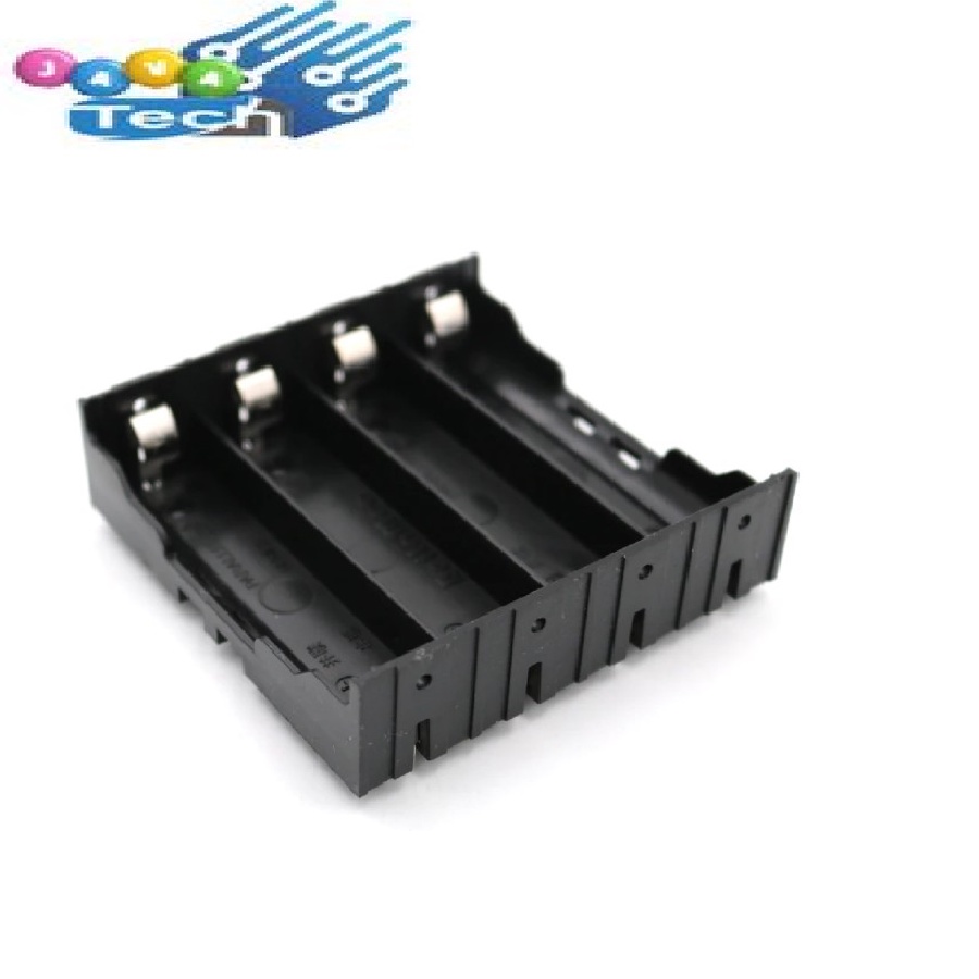 Kotak Baterai Holder 18650 3.7V Tanam PCB Kapasitas 1 / 2 / 3 / 4 Slot