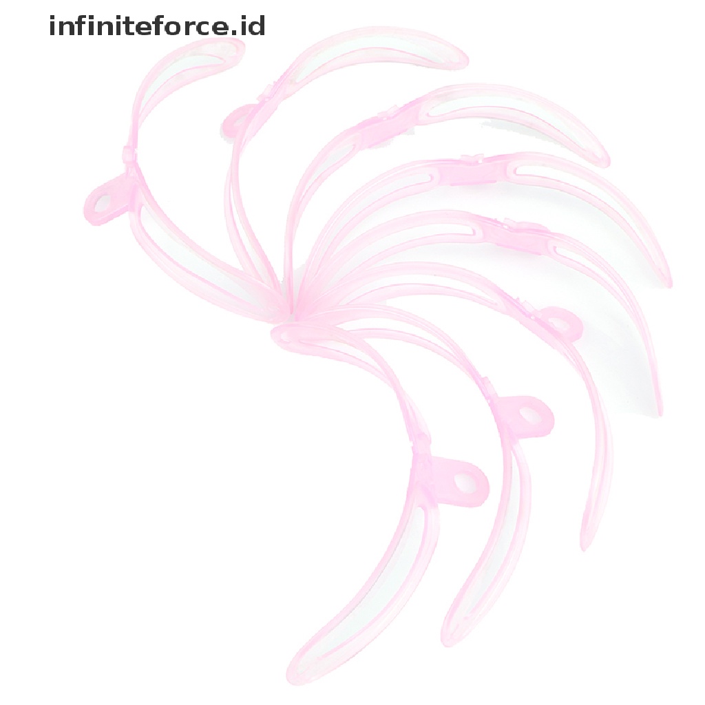 (Infiniteforce.Id) 8 In 1 Cetakan Alis Reusable Untuk Wanita