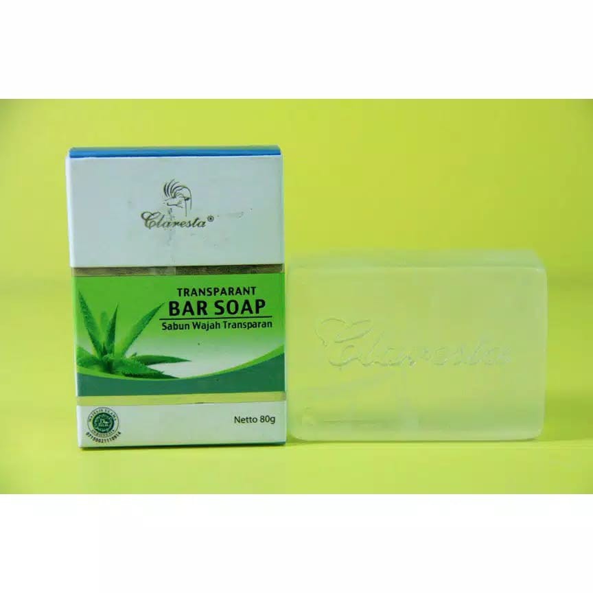 Claresta Transparant BAR SOAP 80gr ~ Original 100%