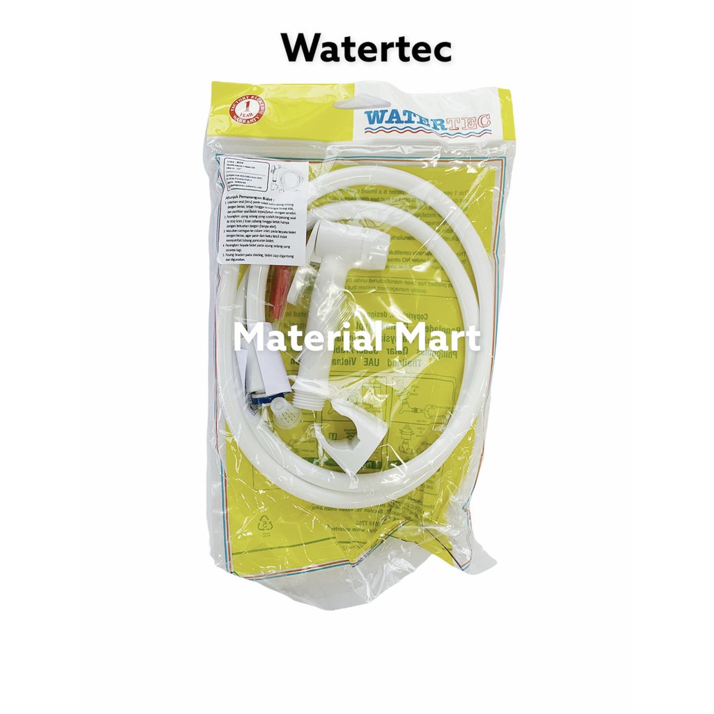 Shower Cebok PVC | Shower Closet Toilet | Shower Bidet | Semprotan Jet WC | Material Mart