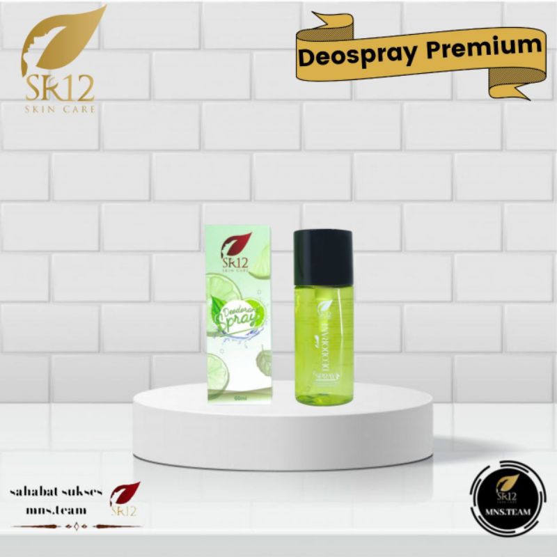 SR12 - Deodorant Spray Premiun Ekstrak Lime SR12 - Deodorant Herbal