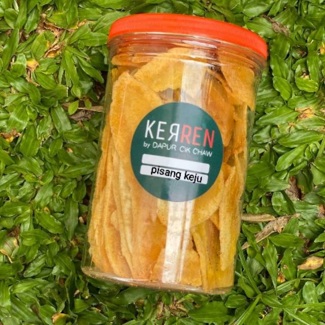 

Keripik KERREN Pisang Keju (Gurih - favourite)