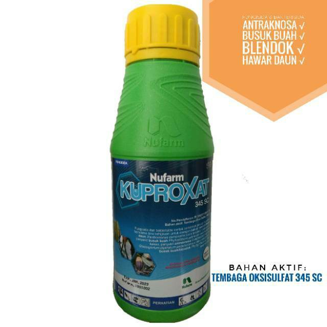 Kuproxat 345sc Isi 200 Ml Fungisida Dan Bakterisida Tembaga