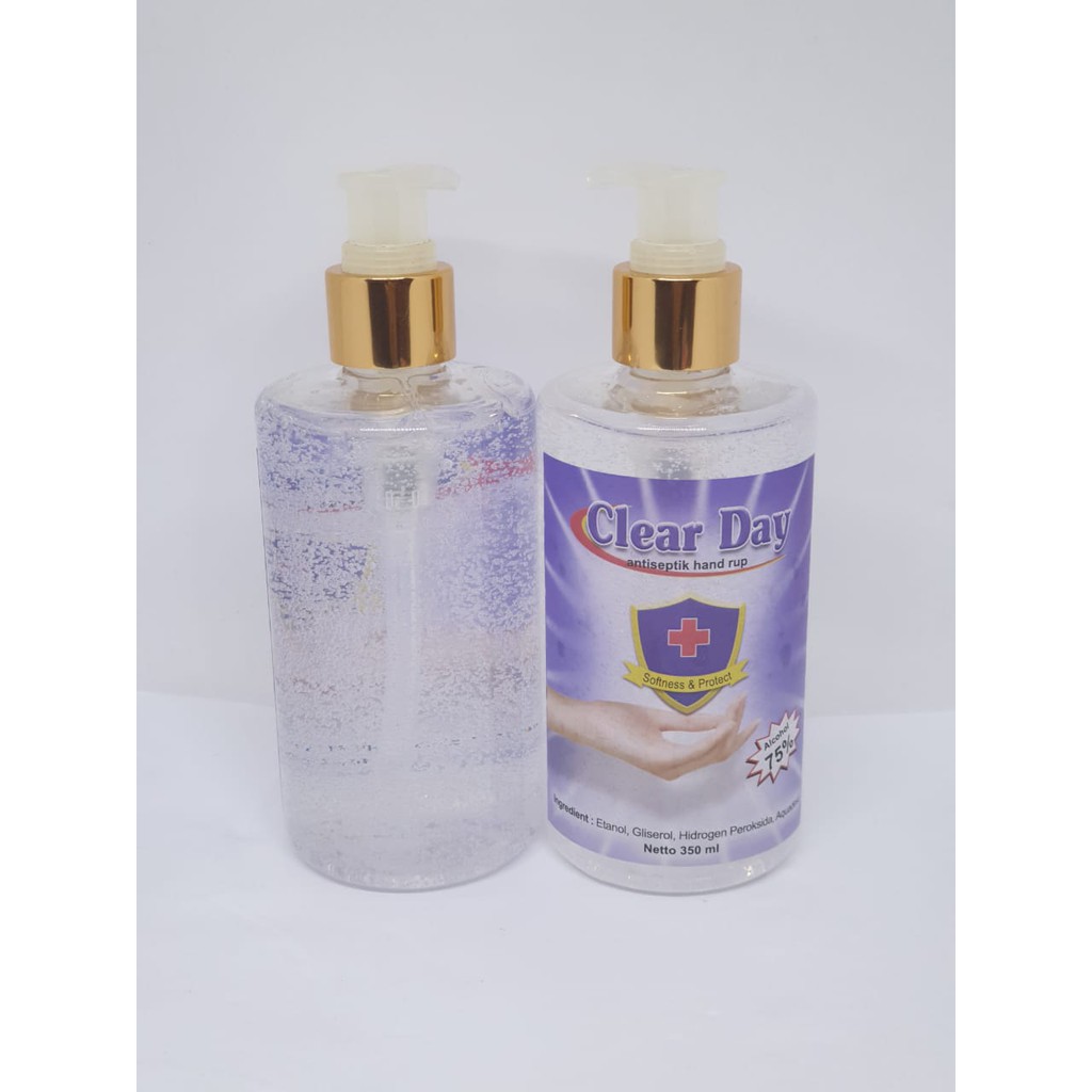 350ml Clear Day (anticeptik hand rup) alcohol 75%