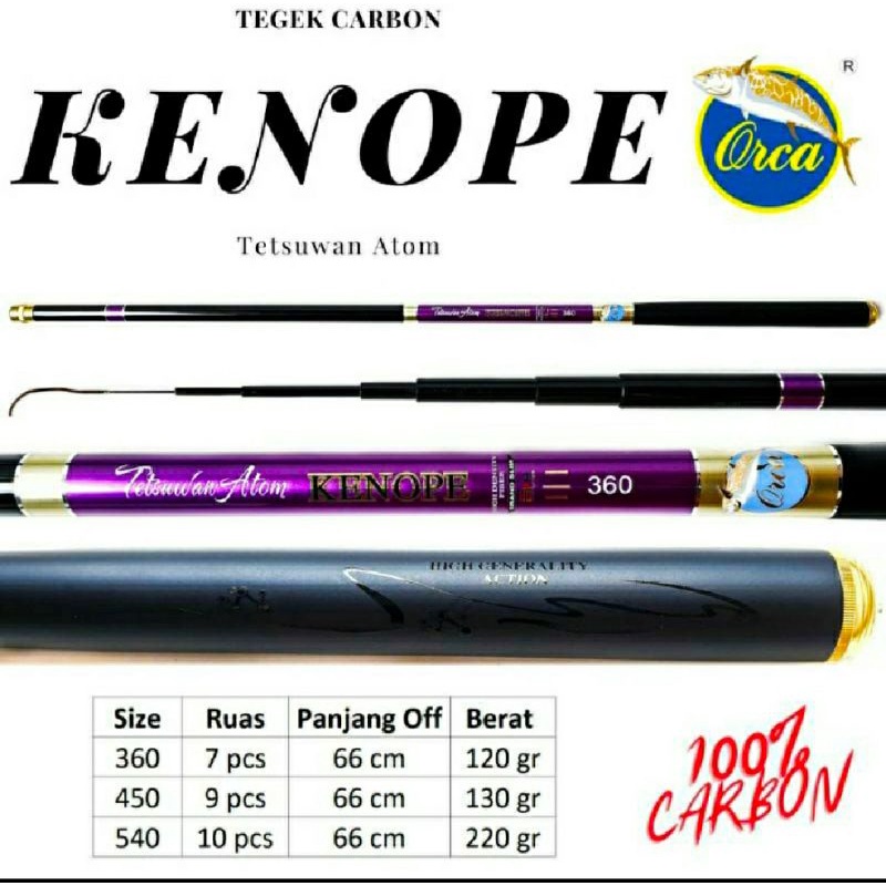 JORAN TEGEK PANCING ORCA KENOPE 450 cm