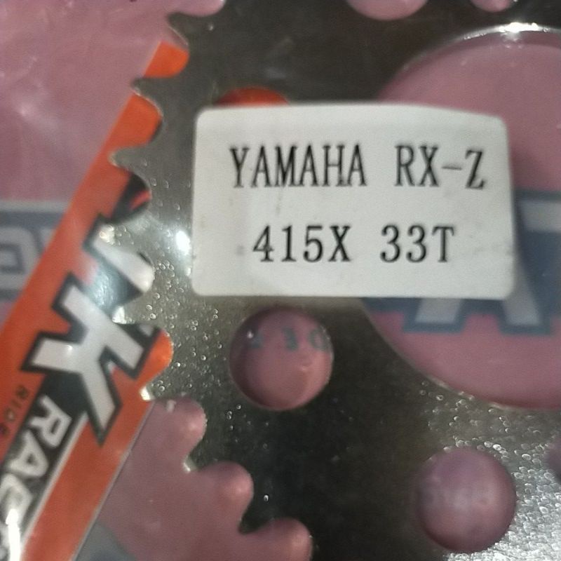 SSS RK TK 415 RX GEAR GER BELAKANG RXZ  JUPITER VEGA RX KING JUPITER Z VEGA R mx135 Ger tipis-TK 415x33