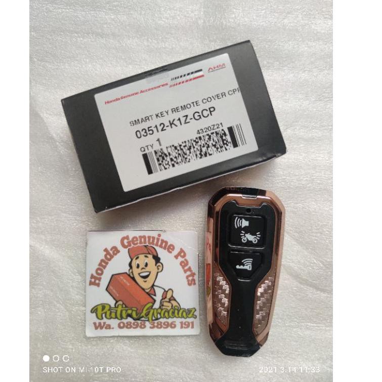 [HJU.1355] COVER REMOT REMOTE PCX 160 SMART KEY REMOTE COVER PCX 160 2021 EMBLEM PCX 160 ORI AHM Pal