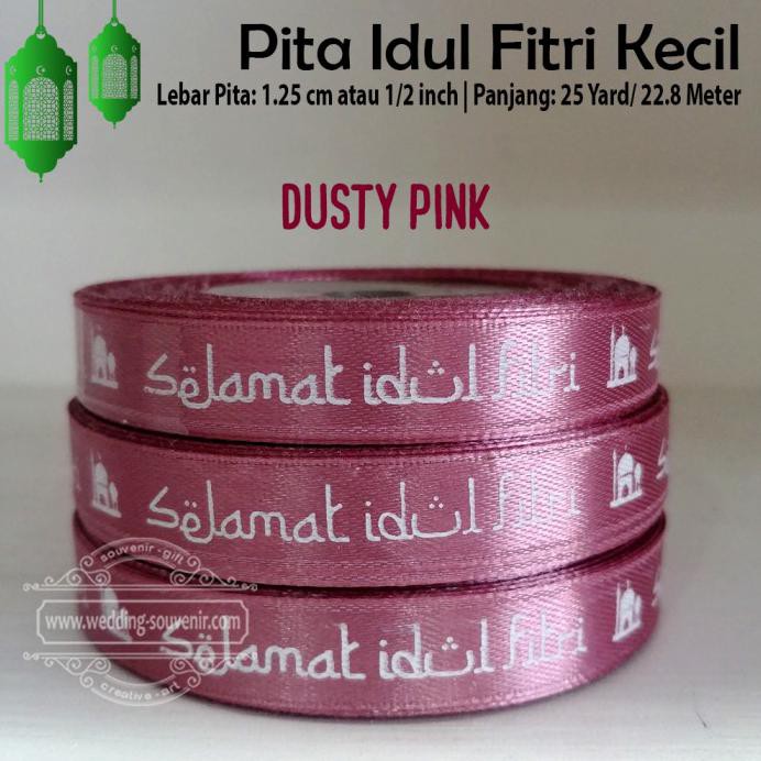 

PITA IDUL FITRI SATIN KECIL - DUSTY PINK