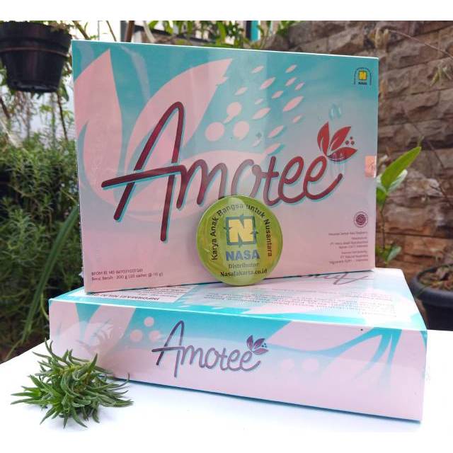 Amotee Nasa Pencerah Kulit Tubuh - Pemutih Badan Aman Sehat - Agen Nasa Medan
