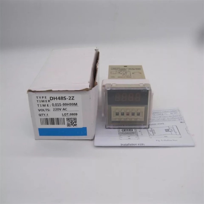 Digital Timer Relay On Delay 8 Pins SPDT DH48S-2Z 220v