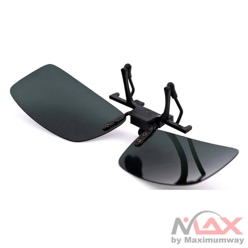 Kacamata Hitam Jepit Lensa Jepit kaca mata Biasa jadi Anti UV UV400 Polarized untuk Berkendara