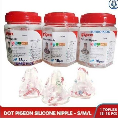 Pigeon Silicone Nipple 1pc