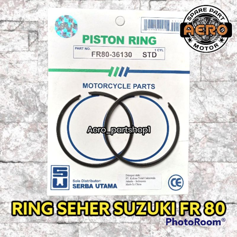 Ring Seher piston Suzuki FR80 FR 80