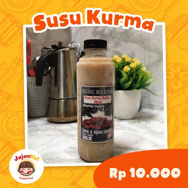 

Susu Kurma + Madu + Habbatussauda