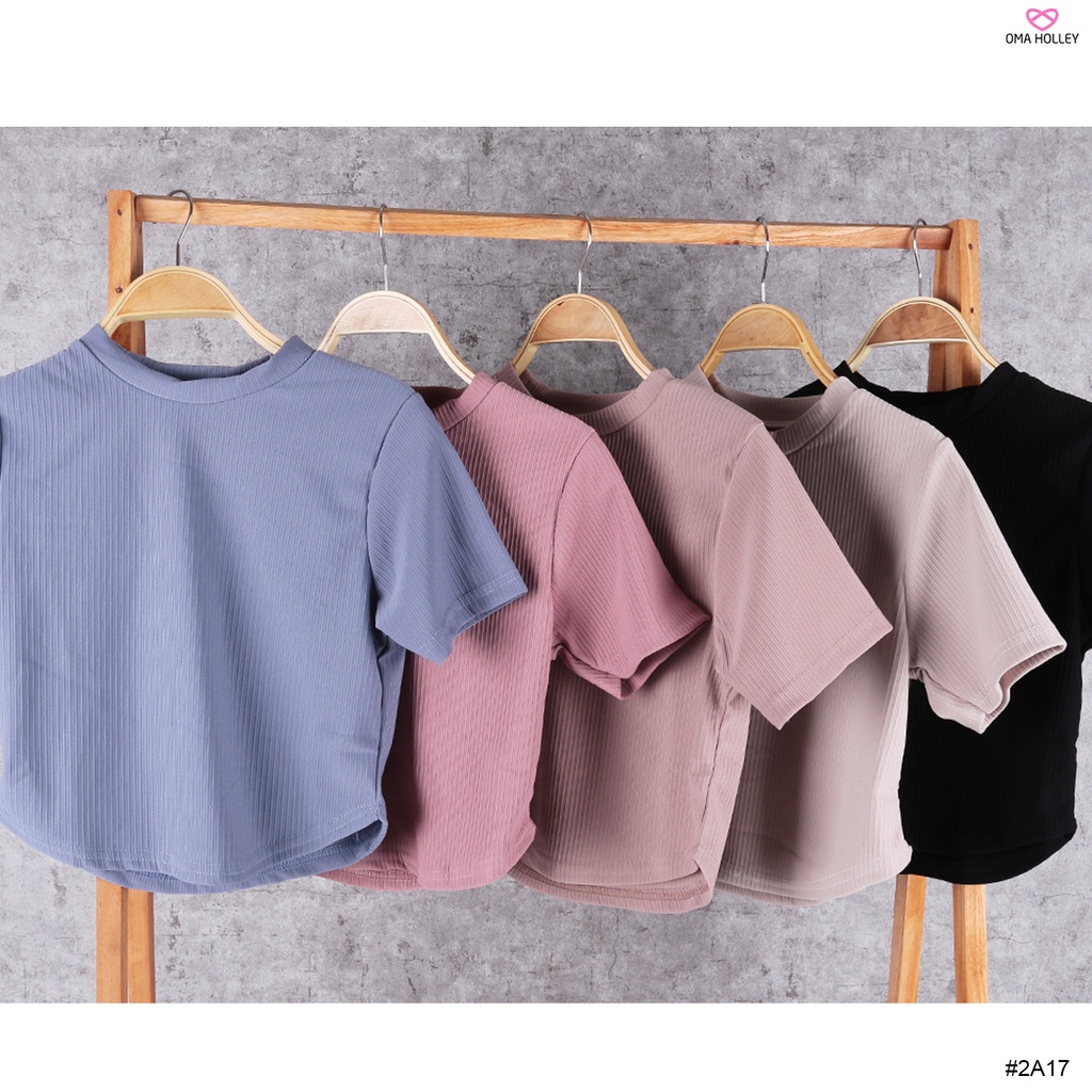 (COD) OH Fashion Violine Blouse | Atasan Blouse Wanita #2A17