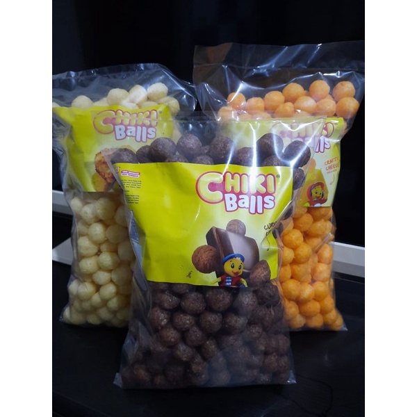 Chiki Balls 200 Gram | Rasa Ayam | Keju | Coklat