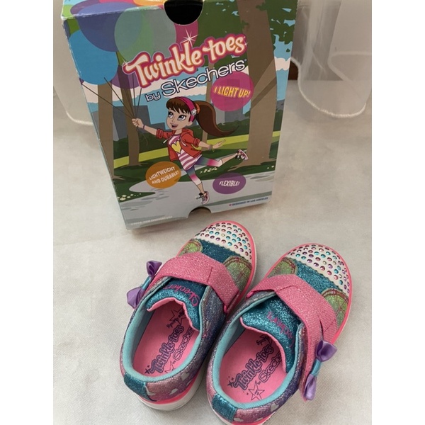 skechers twinkle toes sepatu anak perempuan