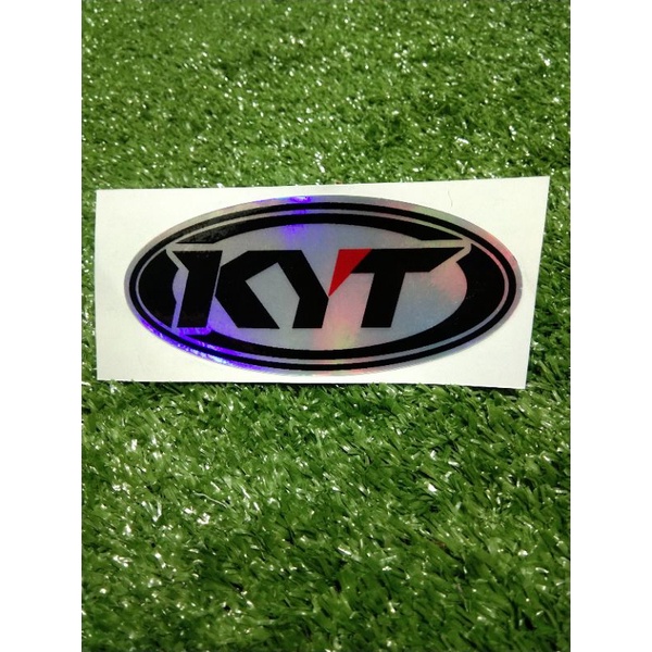 stiker hologram sticker helm KYT