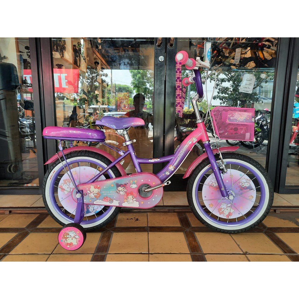 Sepeda Anak Perempuan Element Kids Bike Sanrio 2.0 16 inch 18 inch 20 inch