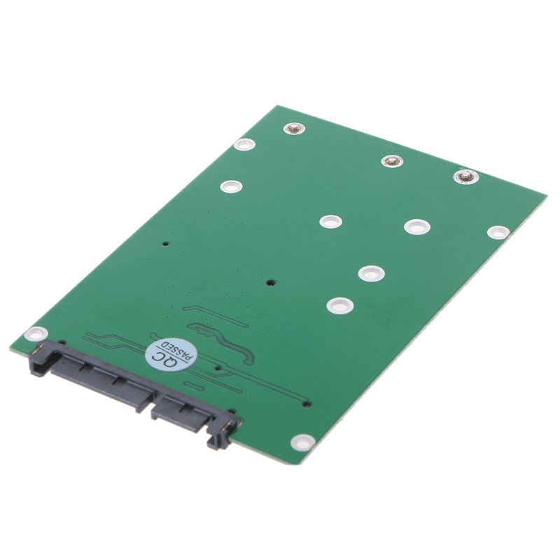 Btsg Untuk M.2 NGFF Msata SSD Ke 3.0 2.5 &quot;Adapter M2 PCI SSD Converter Riser Card