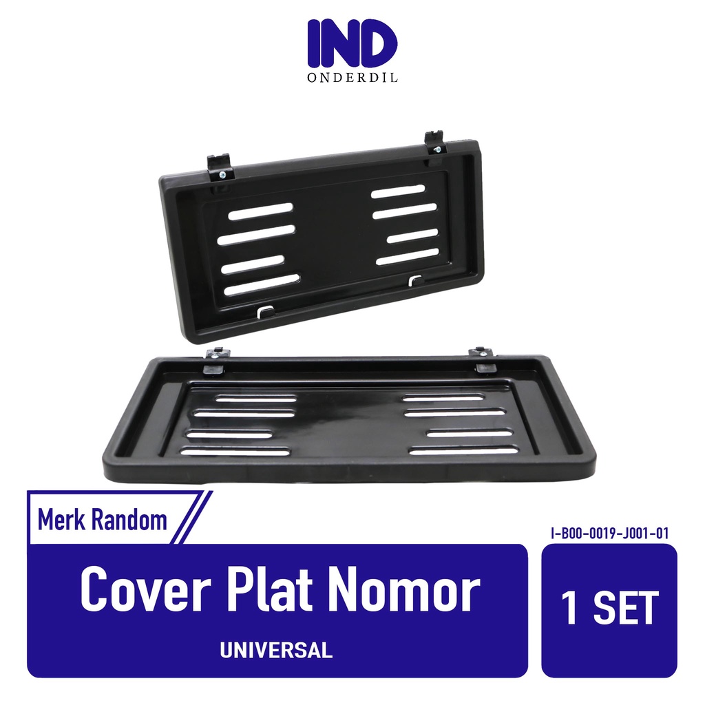 Cover-Tempat-Dudukan Plat-Pelat Nomor-Nomer Model-Tipe Xenia Untuk Semua Jenis Motor-Universal