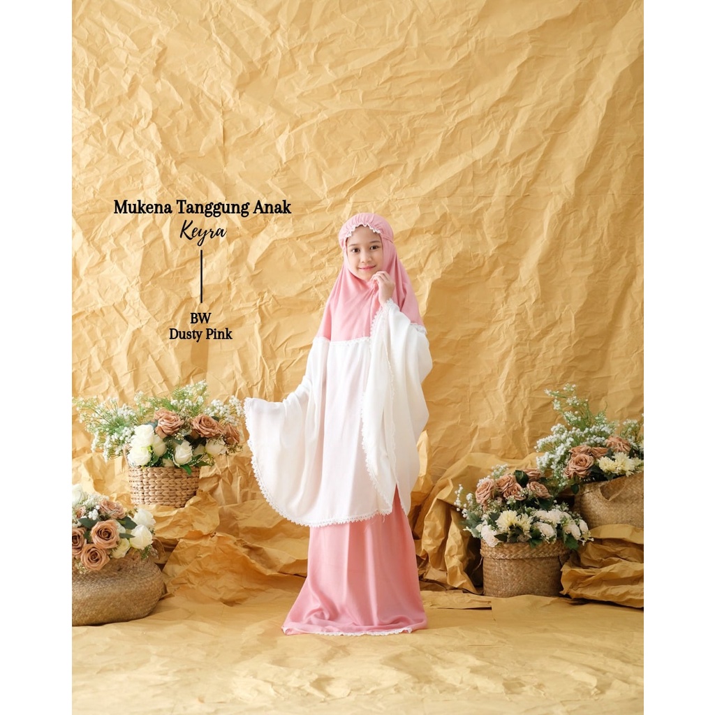 Mukena Rayon Anak Tanggung Keyra