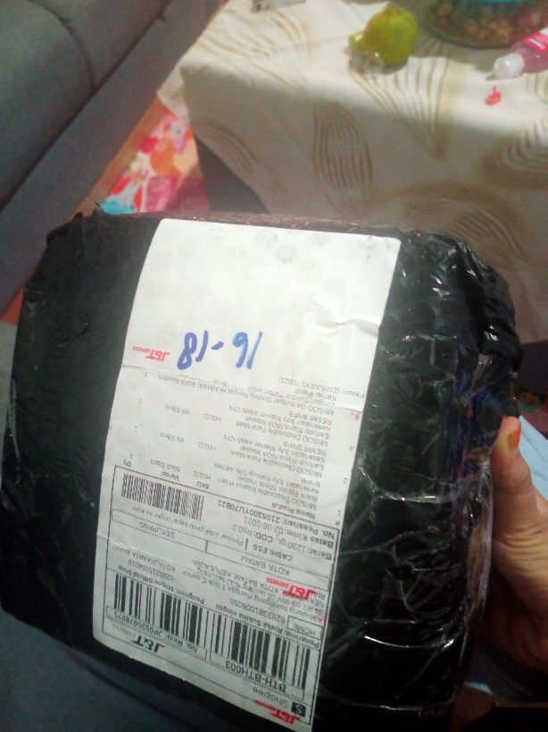 Monellina 06227 Kemeja Batik Wanita Oversize Lengan Panjang