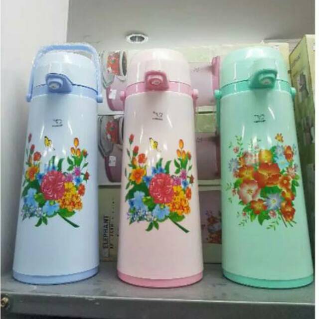 Termos Air Panas Pencet 2.5 Liter