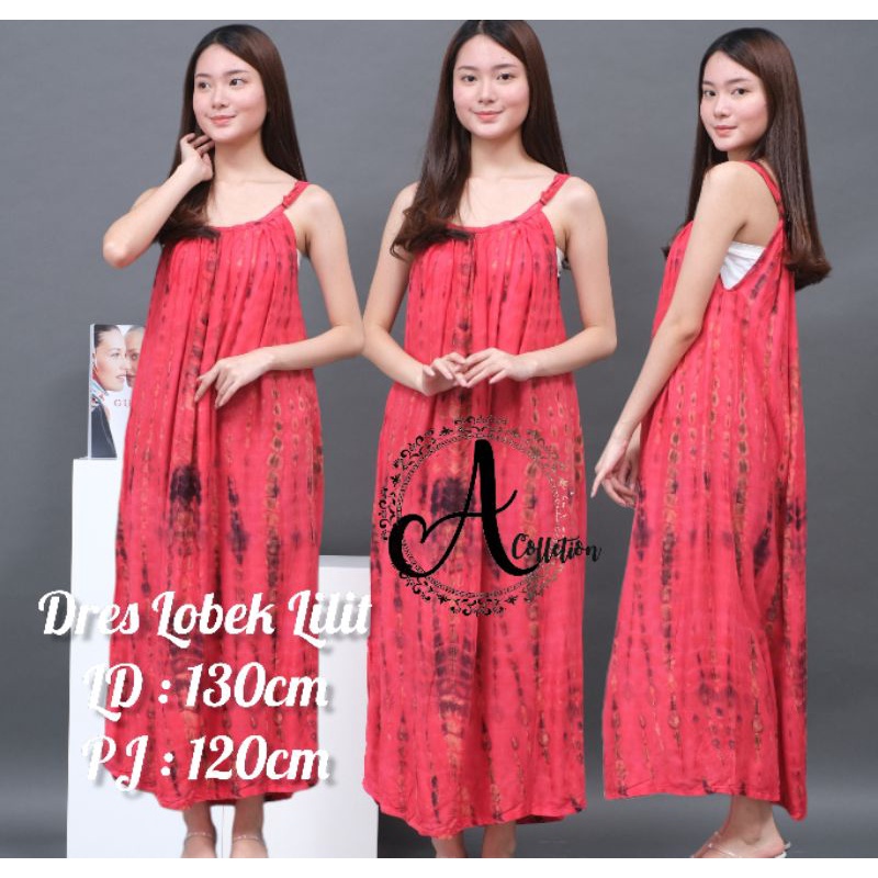 Dress Lobek Panjang Bali Original