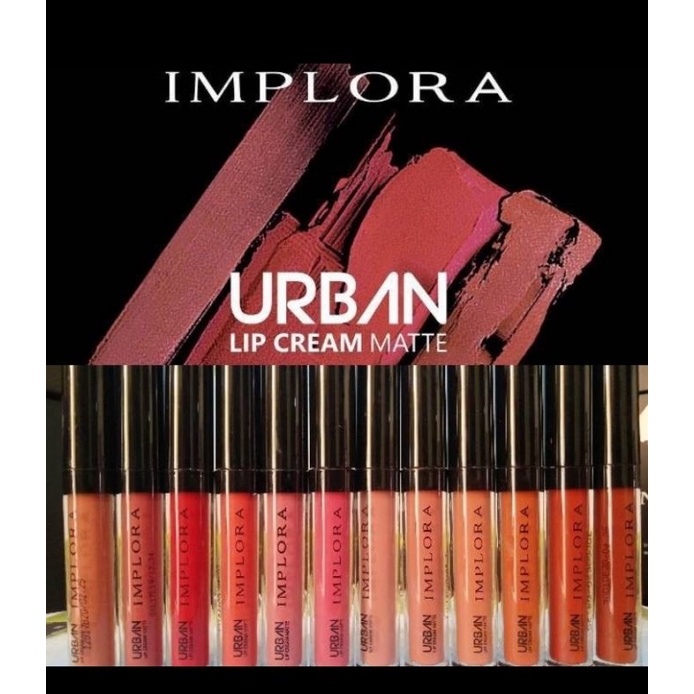 Implora urban lip cream matte/Implora lip cream /Implora murah