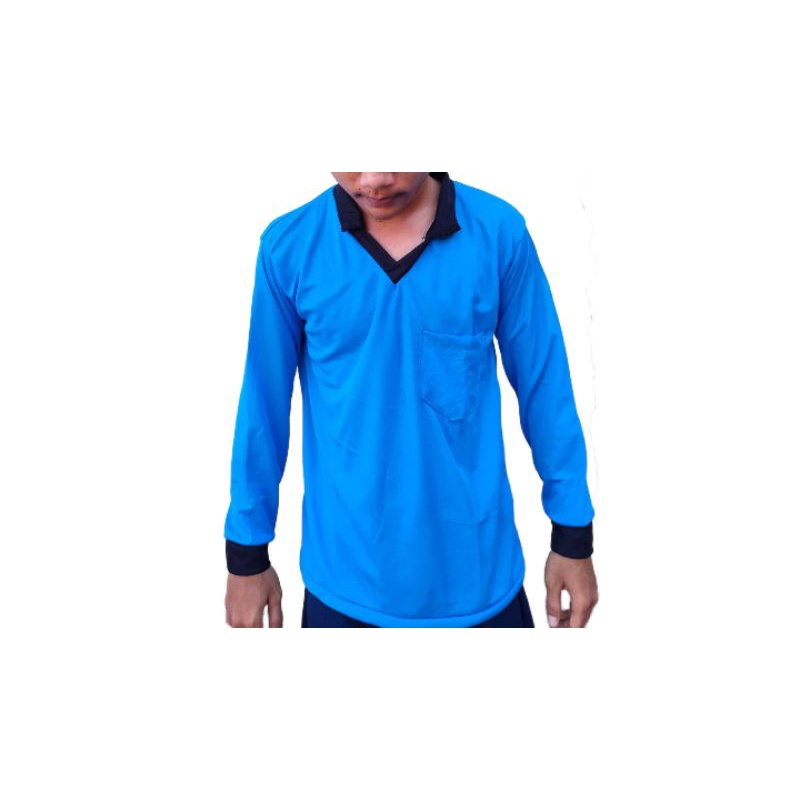 Kaos Sawah Berkerah | Kaos Tani | Kaos kerja Lenga bangunan Lengan Panjang