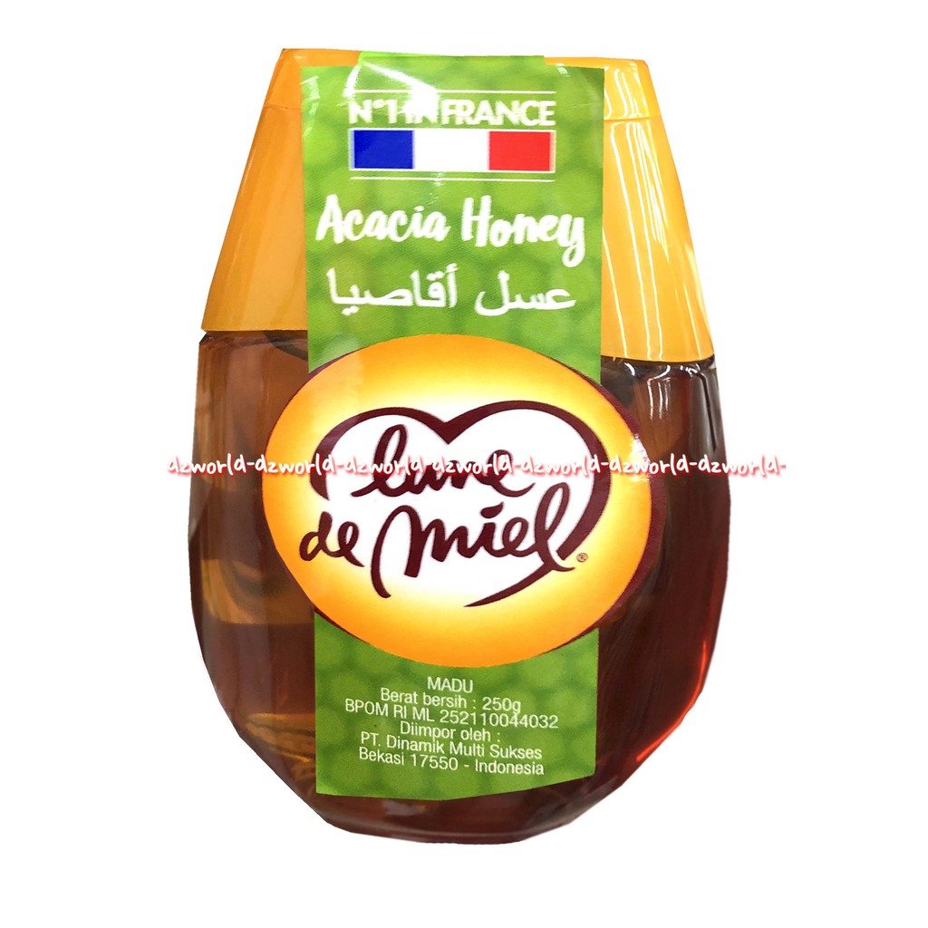 Lune de Miel Madu 250gr Acacia Honey No. 1 in France Madu