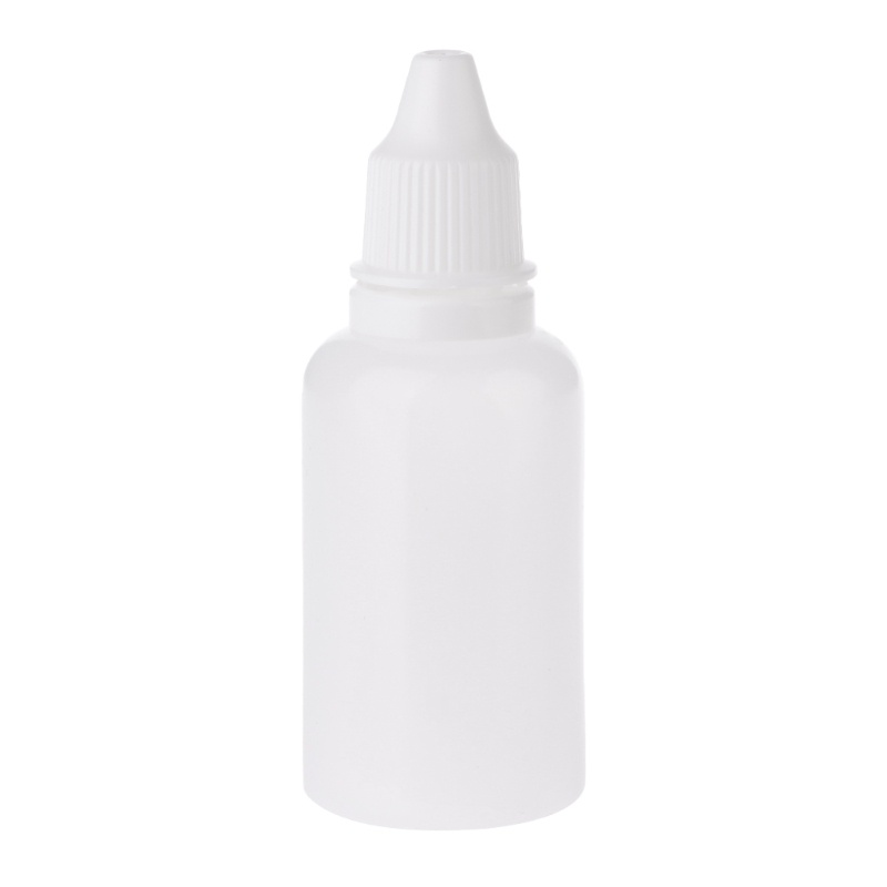 Zzz 5ml-30ml Ujung Jarum Botol Kosong Tetes Cairan Plastik Squeezeable Putih Untuk Ca