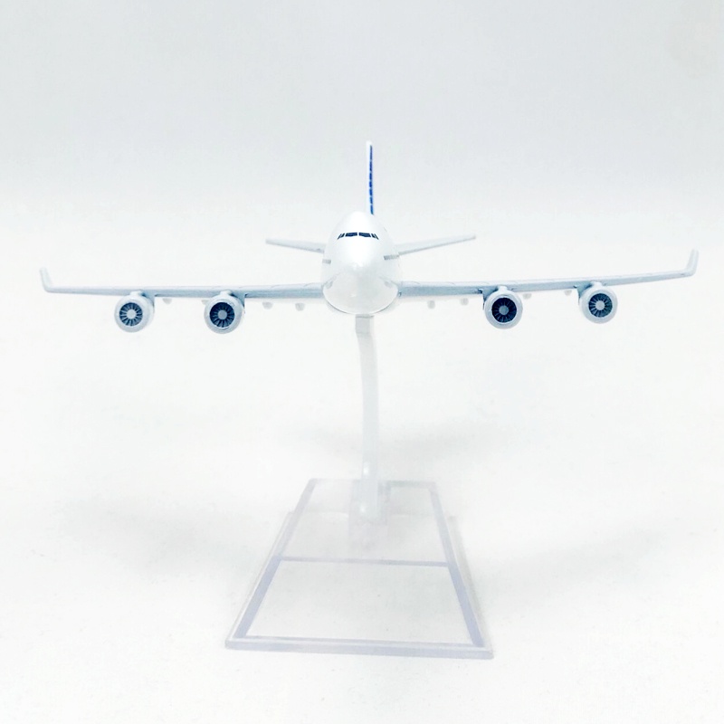 Mainan Model Pesawat Terbang Philippine Airlines PAL Boeing B747 Bahan Metal Alloy Ukuran 16cm