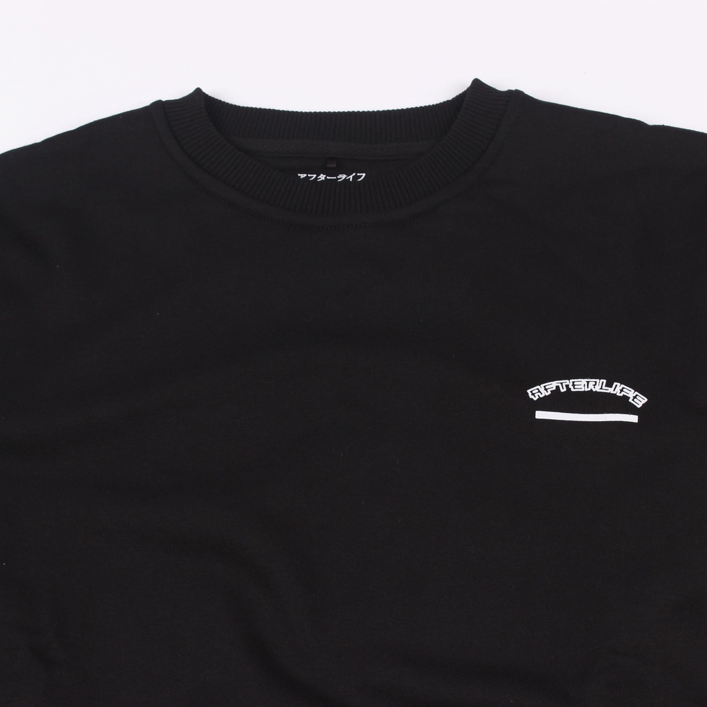 AFTERLIFE - Crewneck AGV Samurai Black