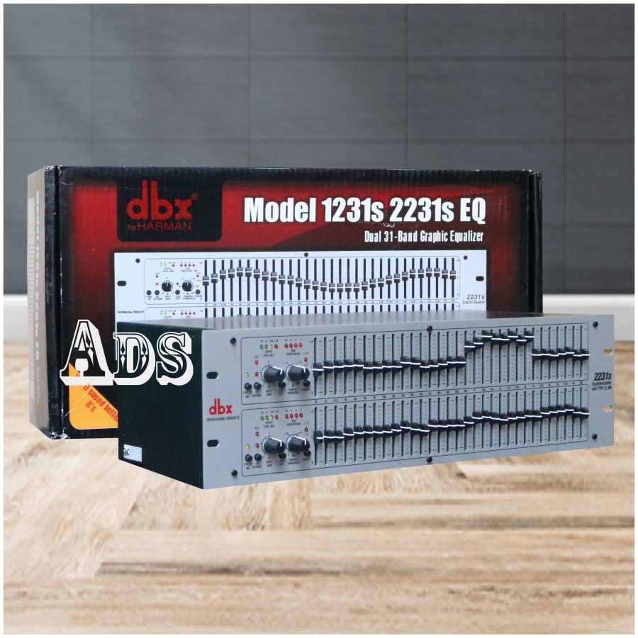 Equalizer 2231S dbx 2231s EQ 2231 SILVER
