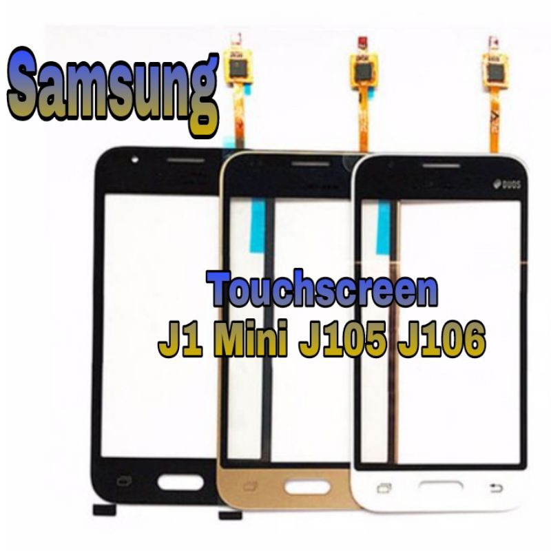 Touchscreen samsung j1 mini j105 j106 black white ts tc + ic
