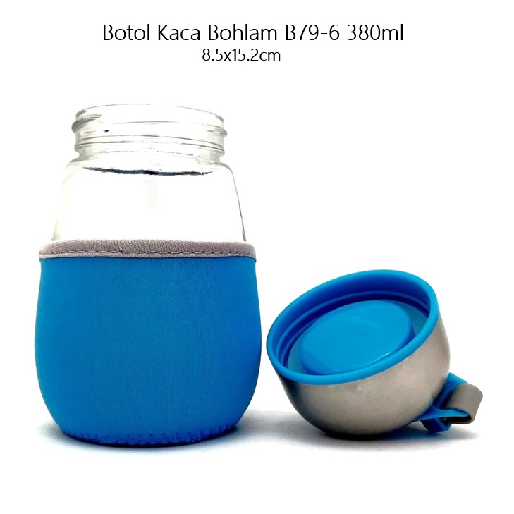 Botol Kaca Bohlam B79-6 380ml