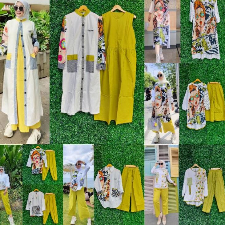 loney set by meera / shaggy set /shaggy dress meera ‣ NNK.851811