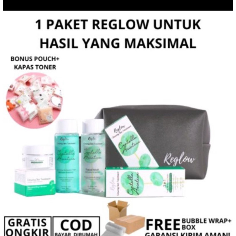 satu paket reglow by dokter cindy putri//skincare by dokter cindy putri original