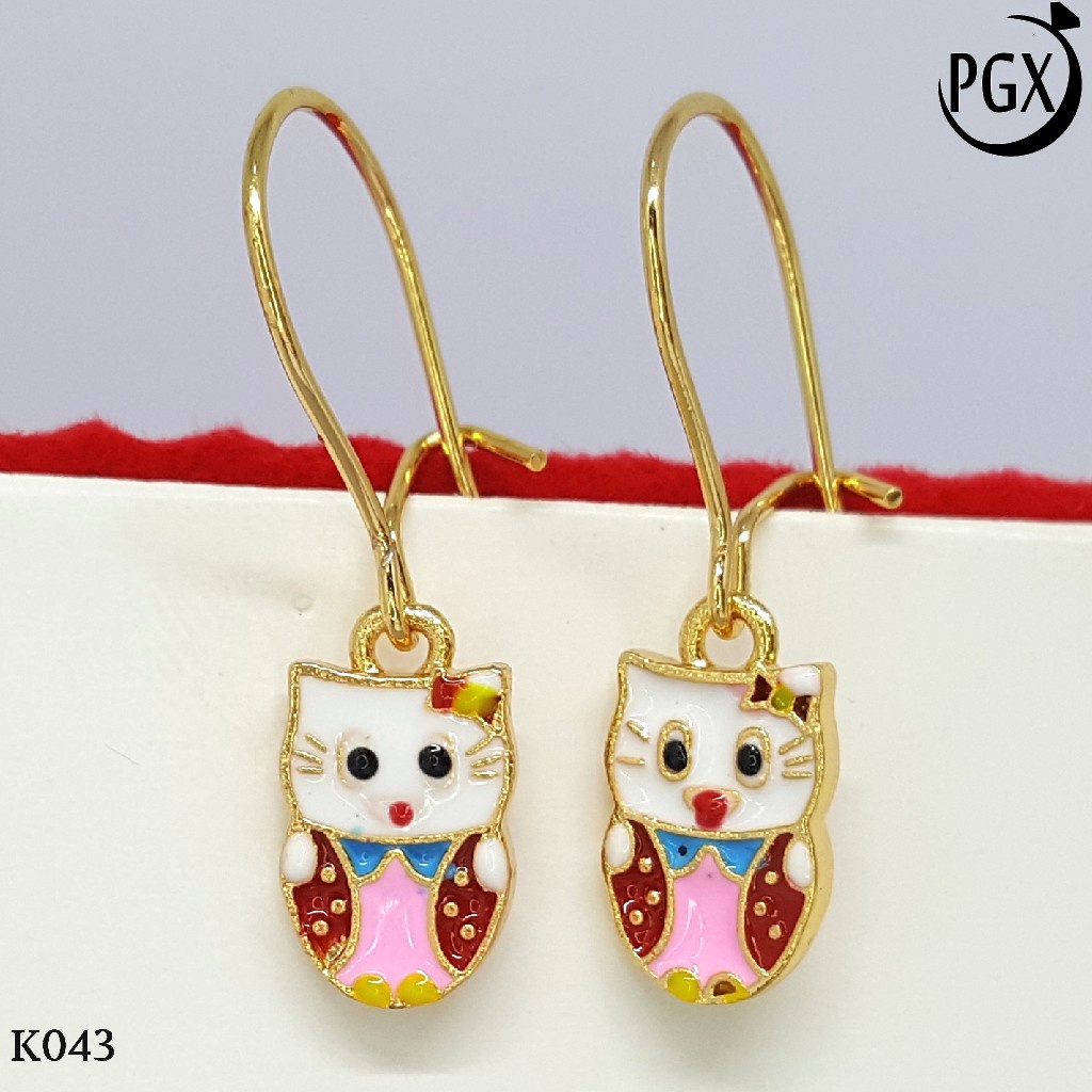 PGX Anting Anak Xuping Aksesoris Perhiasan Lapis Emas Premium - K043