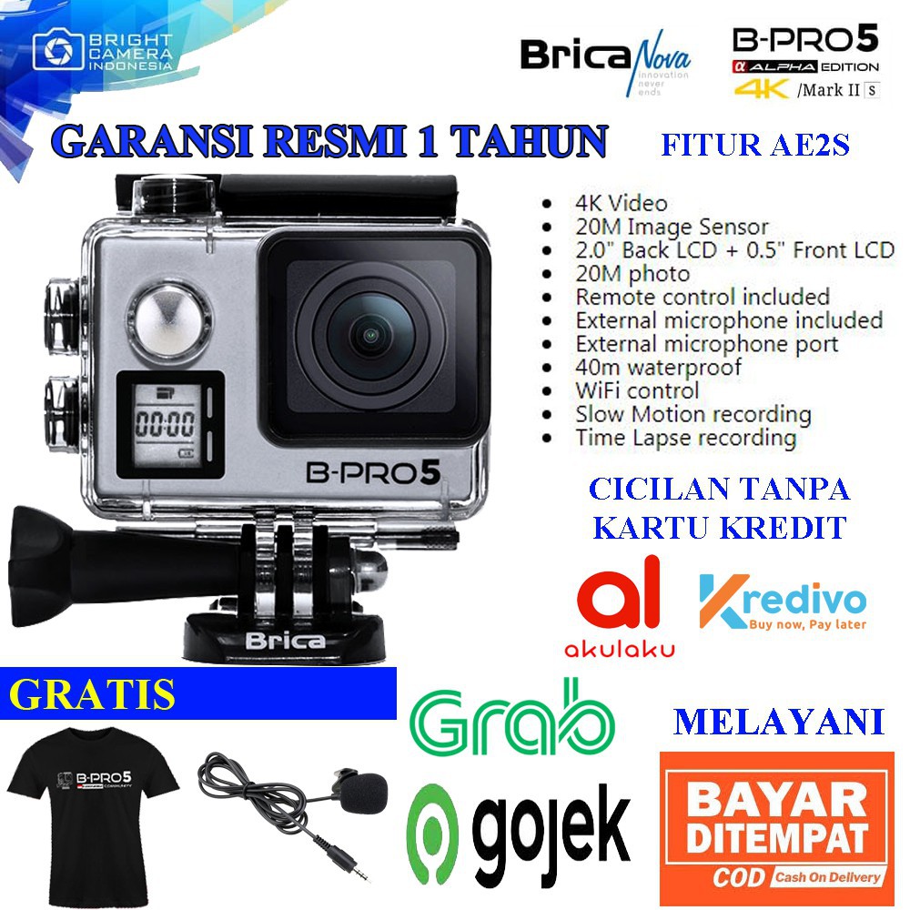 Brica B Pro 5 Alpha Edition Series ( AE Basic - AE Lite - AE1 4K - AE2 - AE2S - AE3S) + Free Bonus-AE2S 4K Silver+Kaos