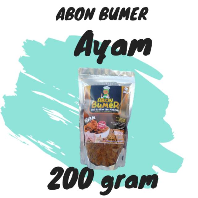 

Abon bumer ayam 200gram