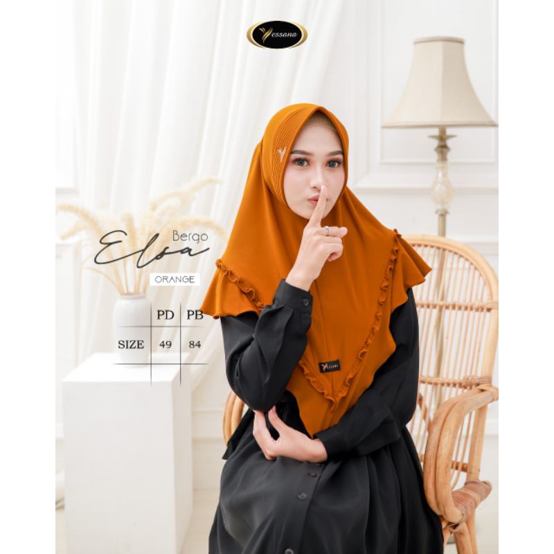 JILBAB YESSANA ELSA/BERGO INSTAN