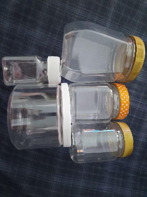 Toples/ Jar Plastik Mini/ Kue Kering/ Sambel/bawang Goreng/ Ikan/ Abon