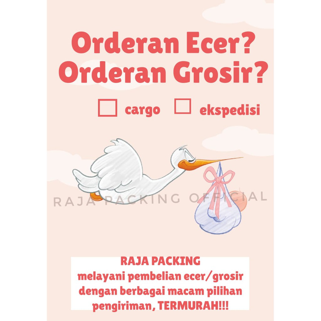 &lt;Ecer&gt; Plastik Olshop PLASTIK  HD PLONG UK 35X50 TEBAL 0,45 Plastik Packing/Plastik Jaket/Termurah