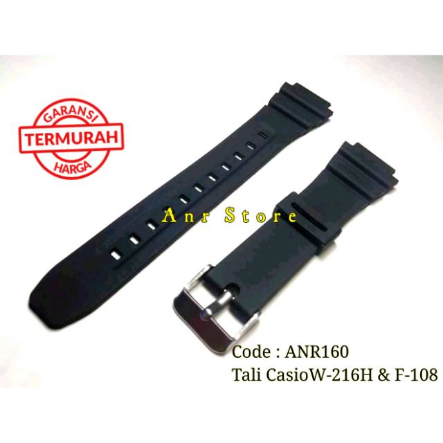 Tali Jam Tangan Casio W-216H F-108WH