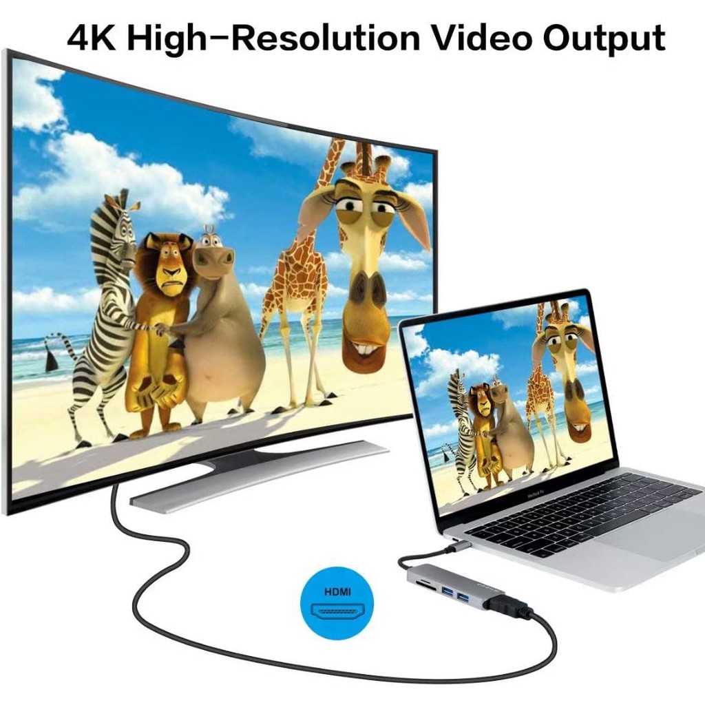 Adapter Type C to HDTV 5 in 1 - 649789